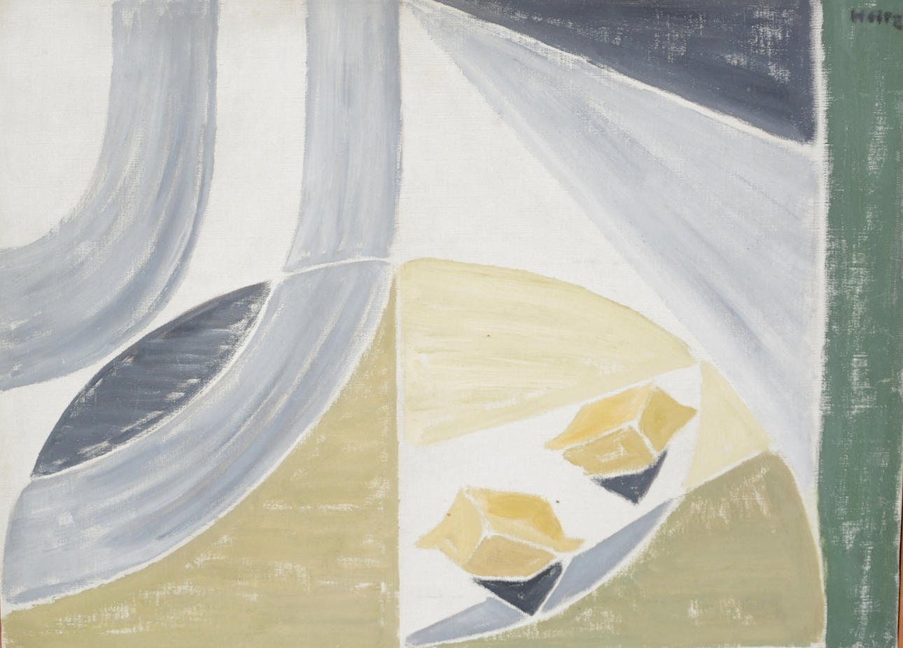 FELIX HATZ. Olja på duk.