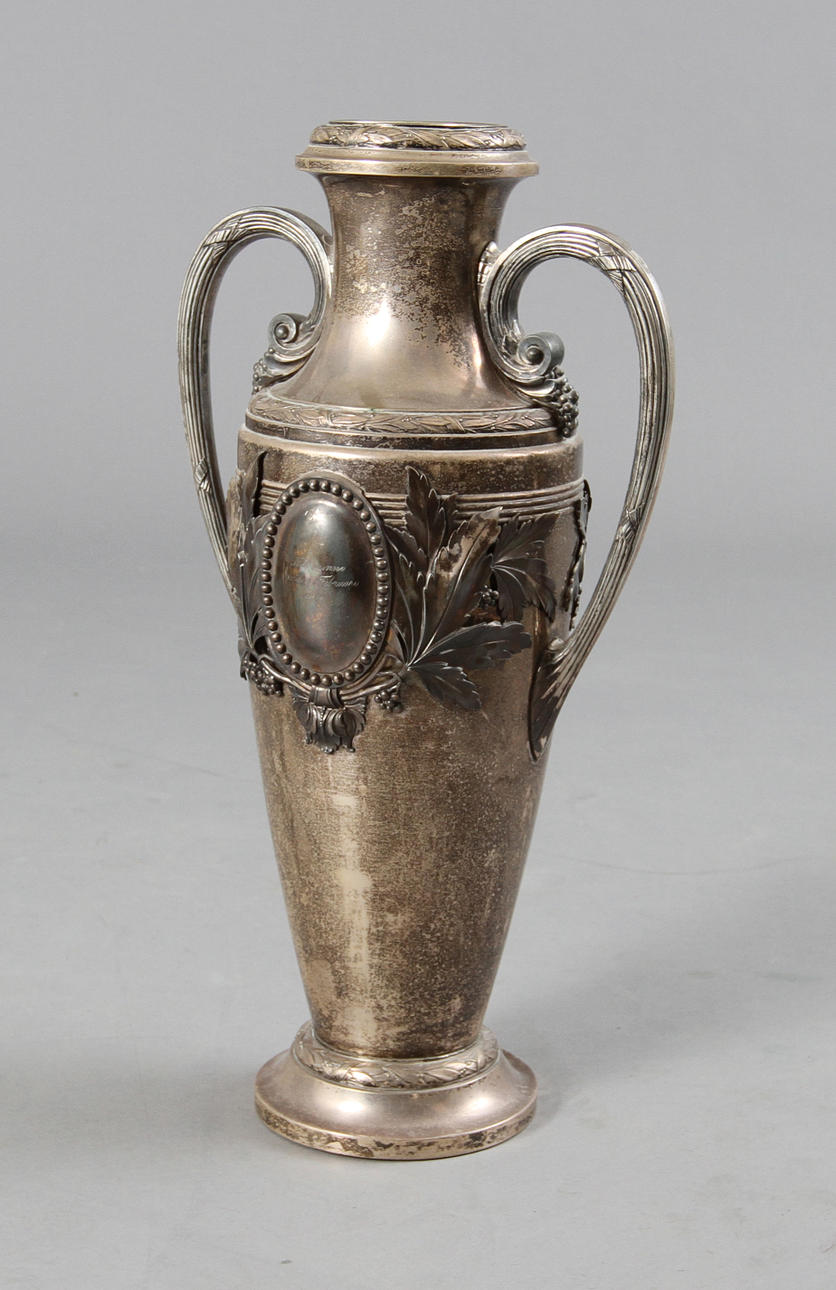 PRAKTPOKAL, nysilver, 1900-talets början.