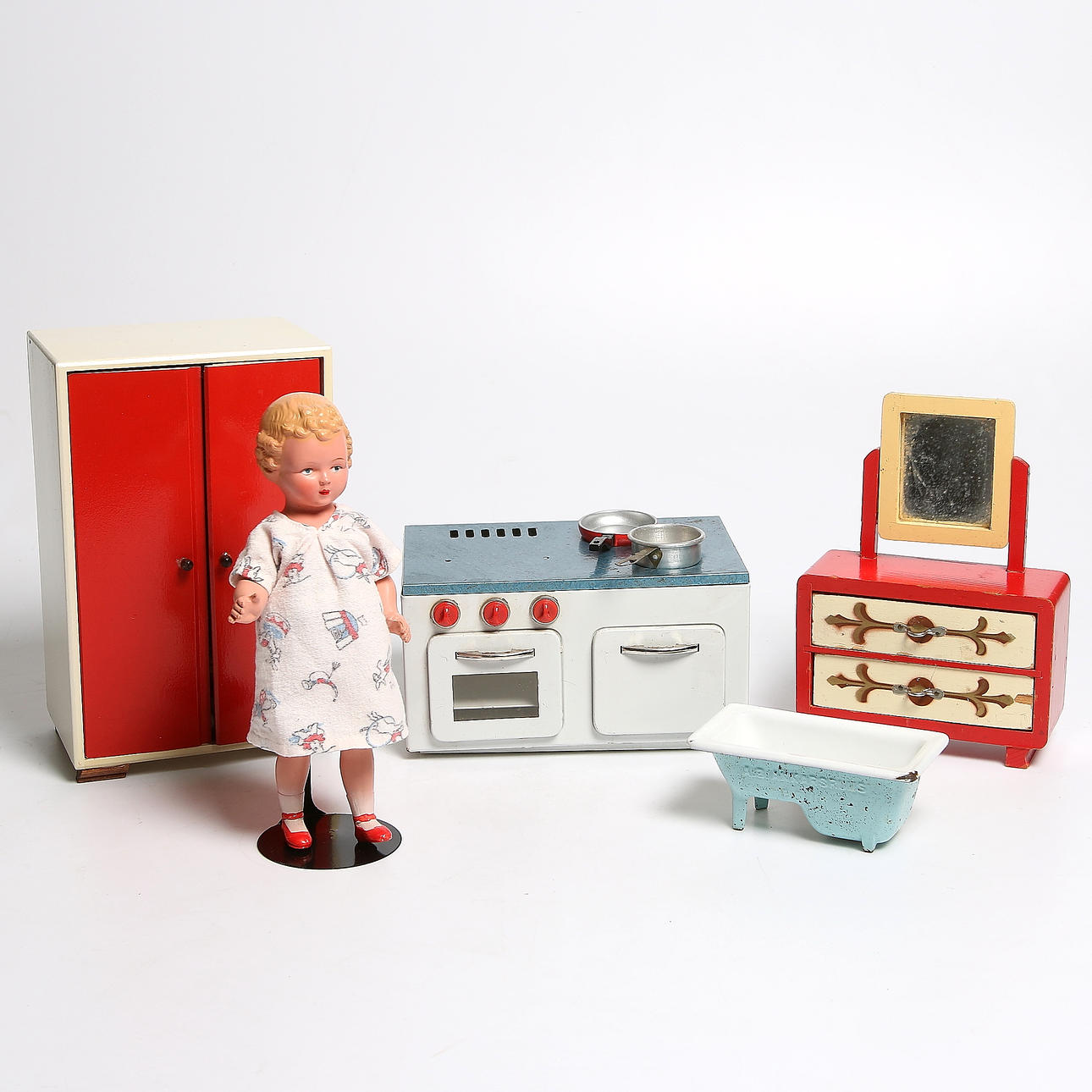 DOCKA samt DOCKMÖBLER, 1900-talets mitt.