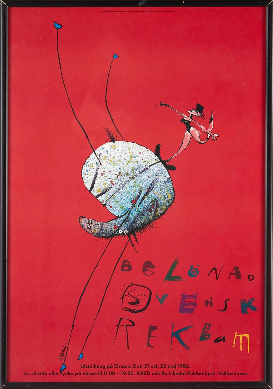 PLAKAT "Ausgezeichnete schwedische Werbung".