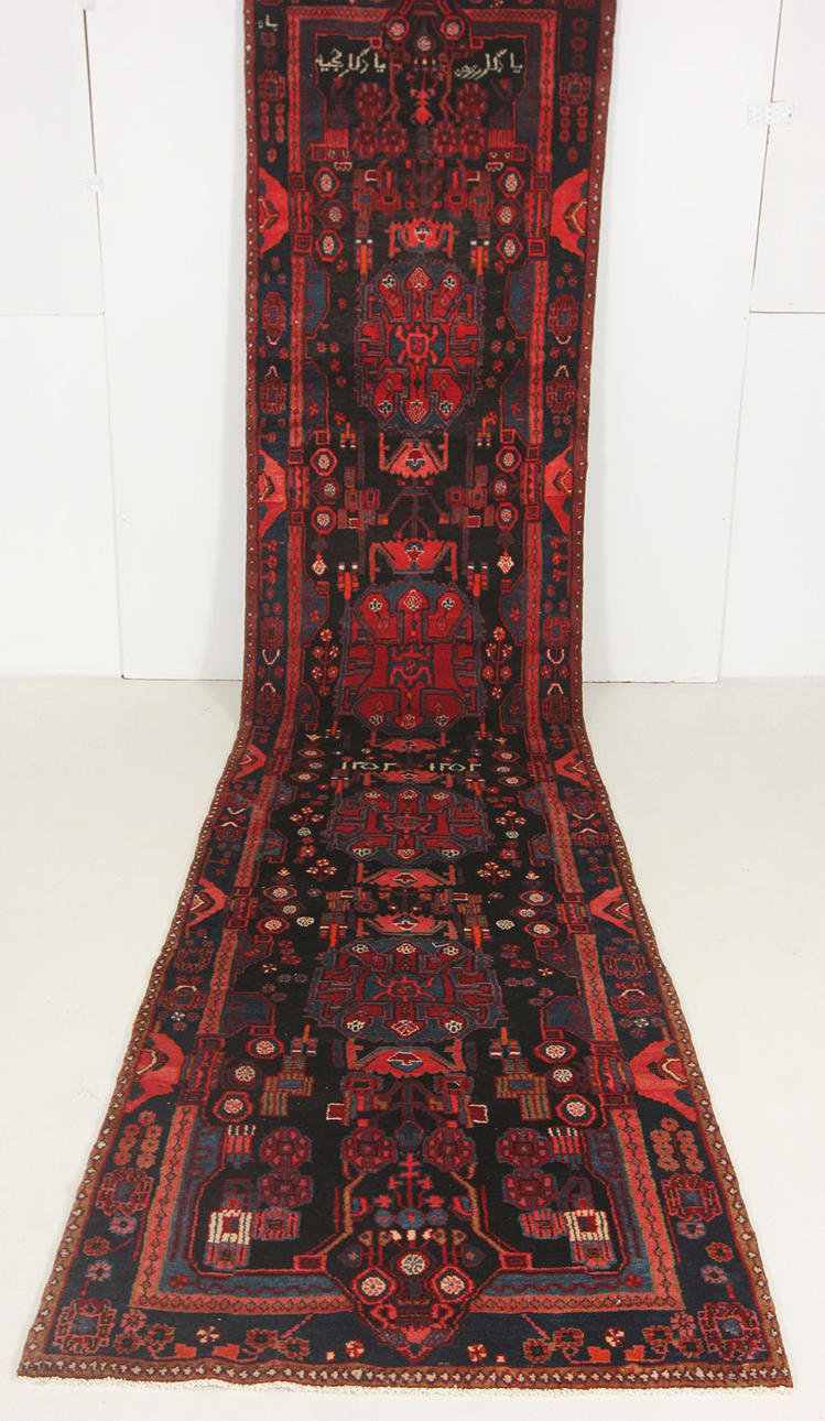 MATTA, orientalisk, Persien, Nahavand, 495 x 110 cm.