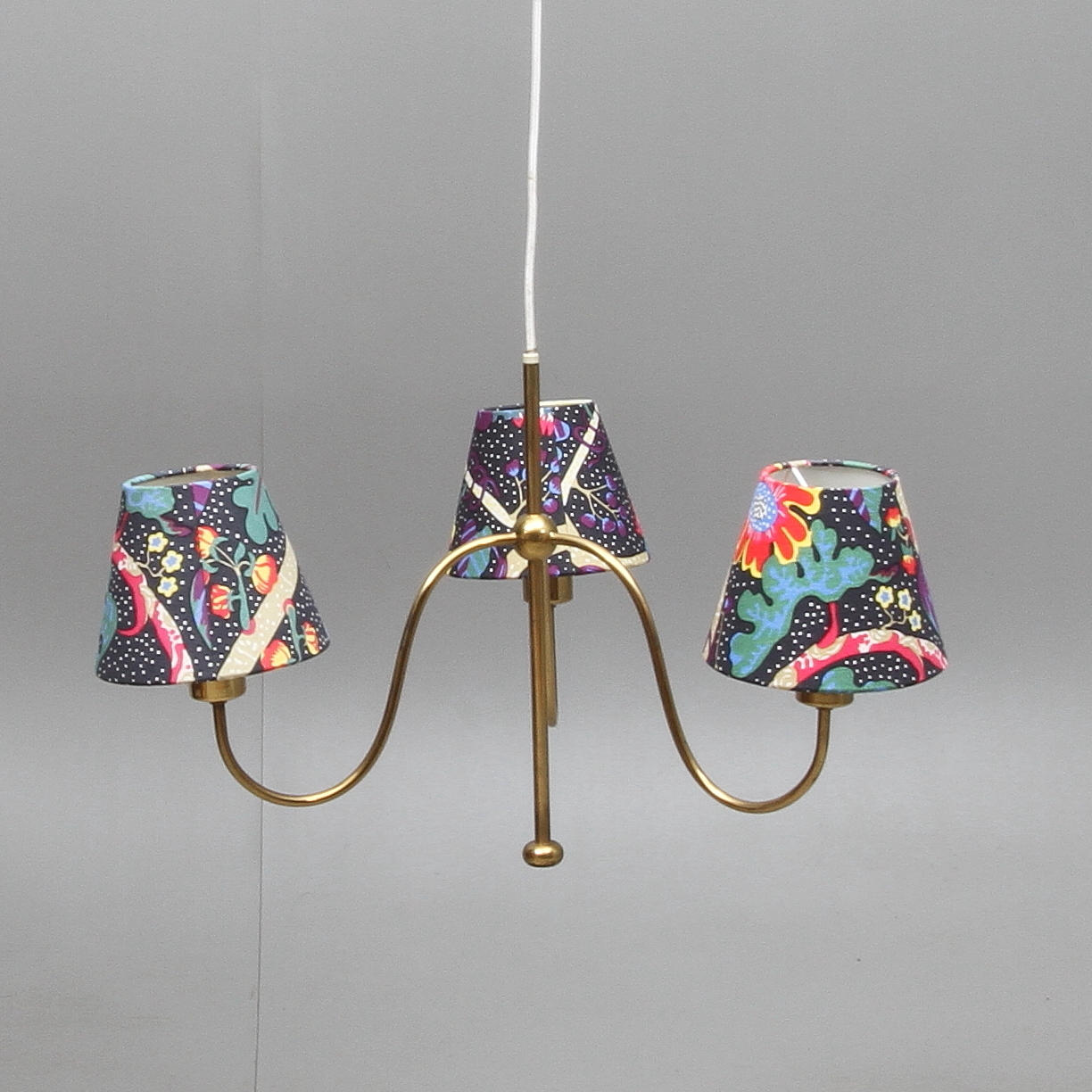 TAKLAMPA, mässing, Josef Frank, Firma Svenskt Tenn.