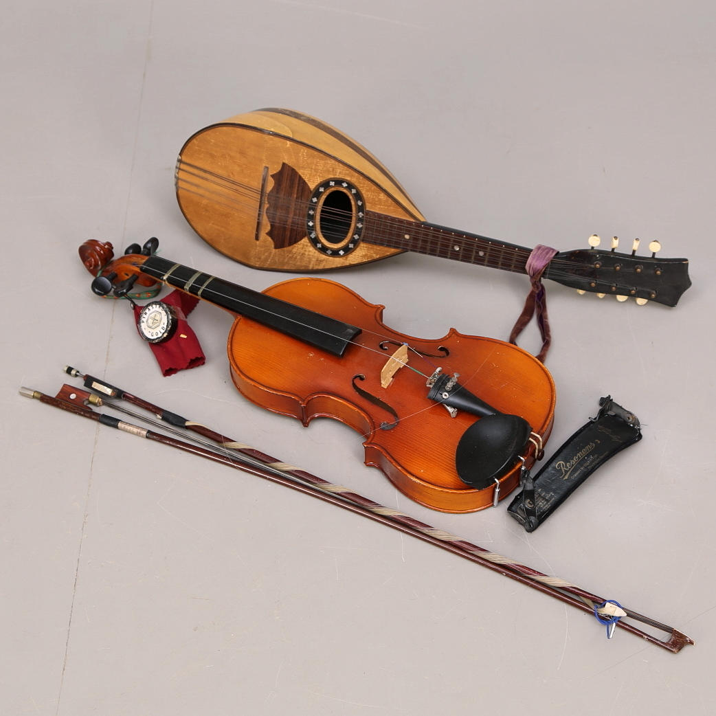 MANDOLIN och FIOL, 1900-tal.