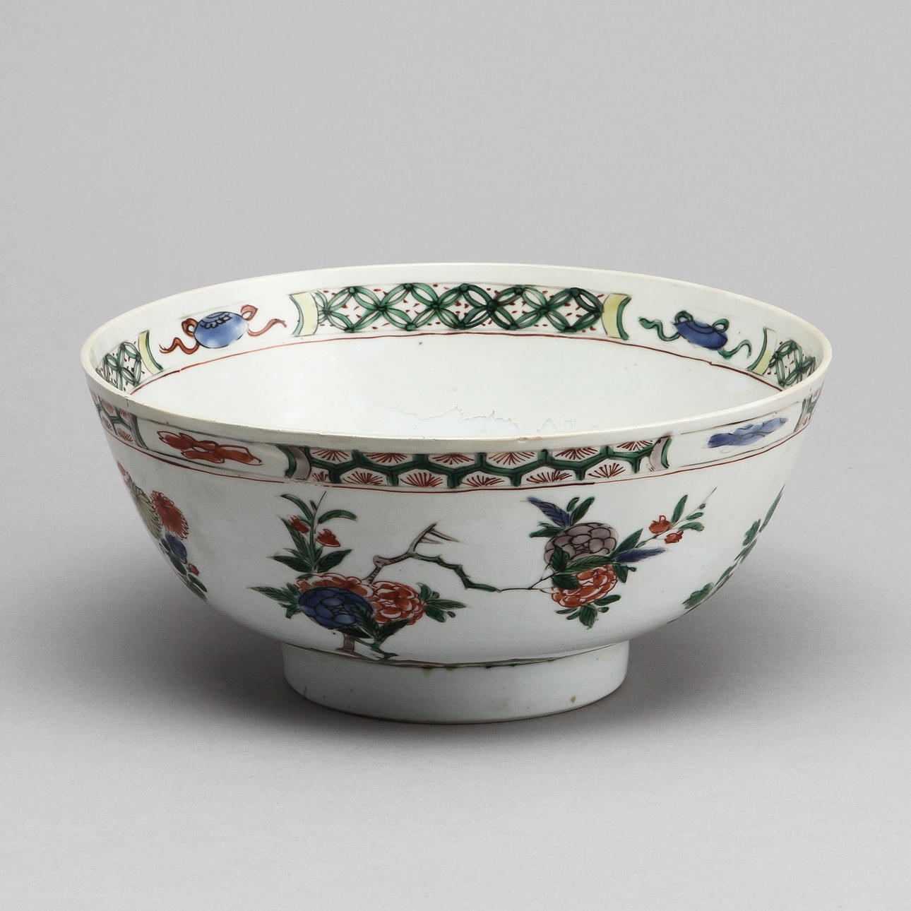SKÅL, porslin, Kina Kangxi (1662-1722).