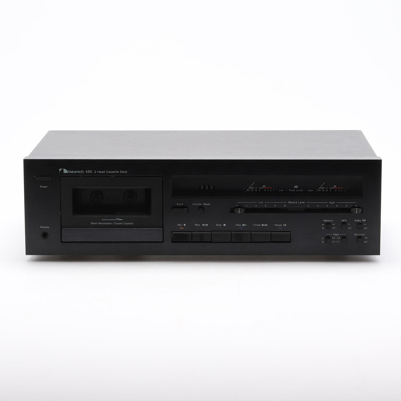 CASSETTE DECK, Nakamichi 480 2 Head Cassette Deck. Miscellaneous