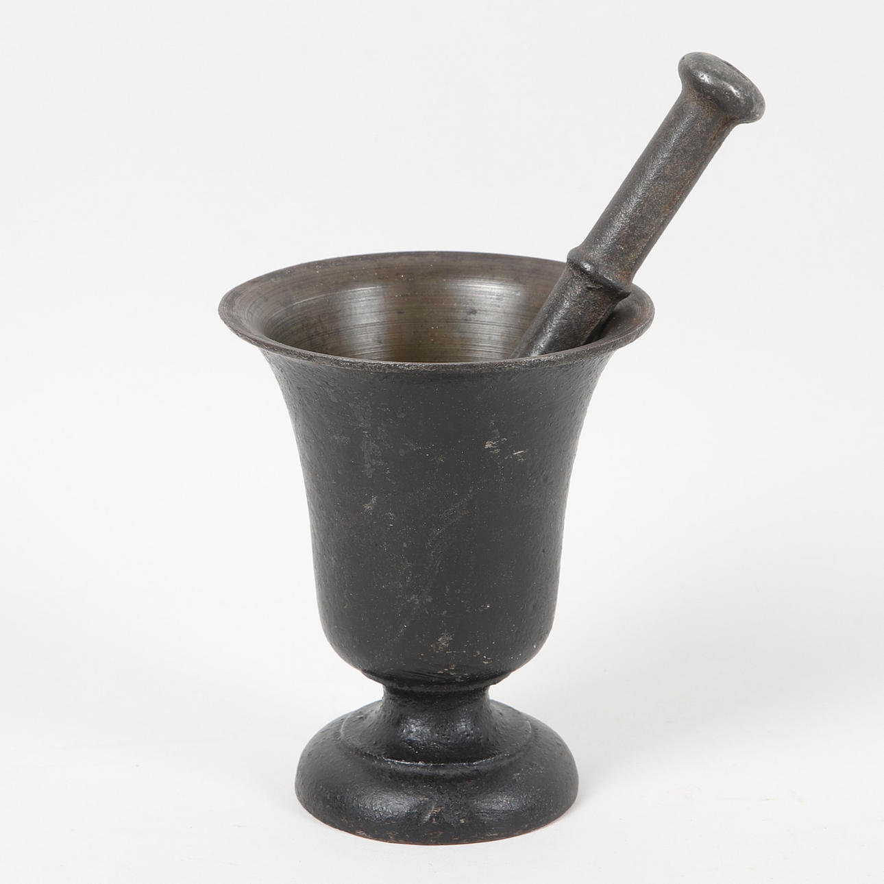 MORTERO, fundición, siglo XVIII/XIX.