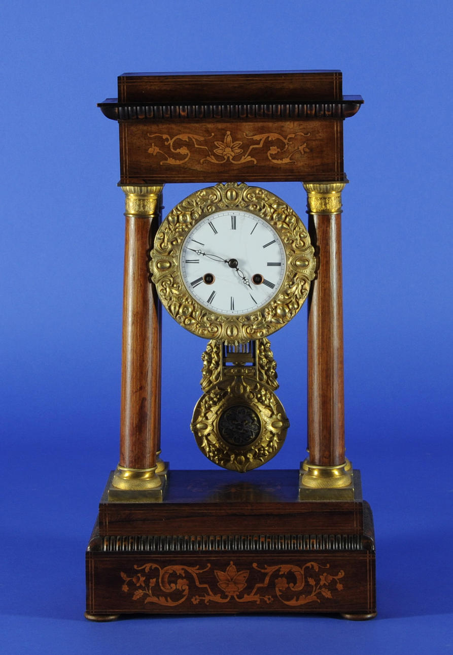 PORTALUHR. Tyska omkring 1835.