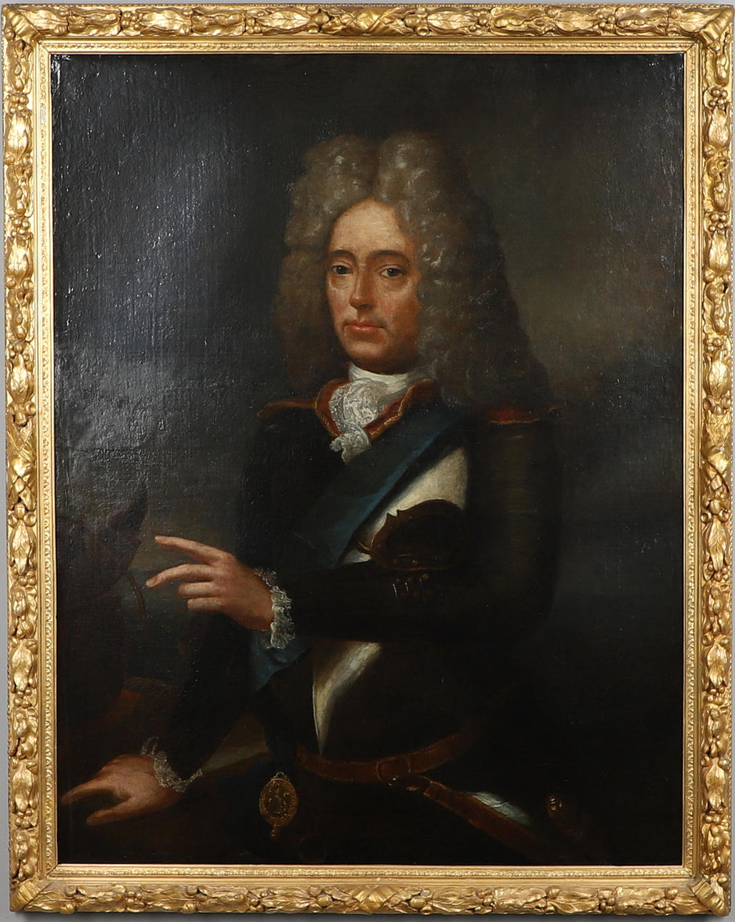 FOLLOWER OF JEAN FRANCOIS DE TROY (1679-1752). PORTRAIT OF A NOBLEMAN.