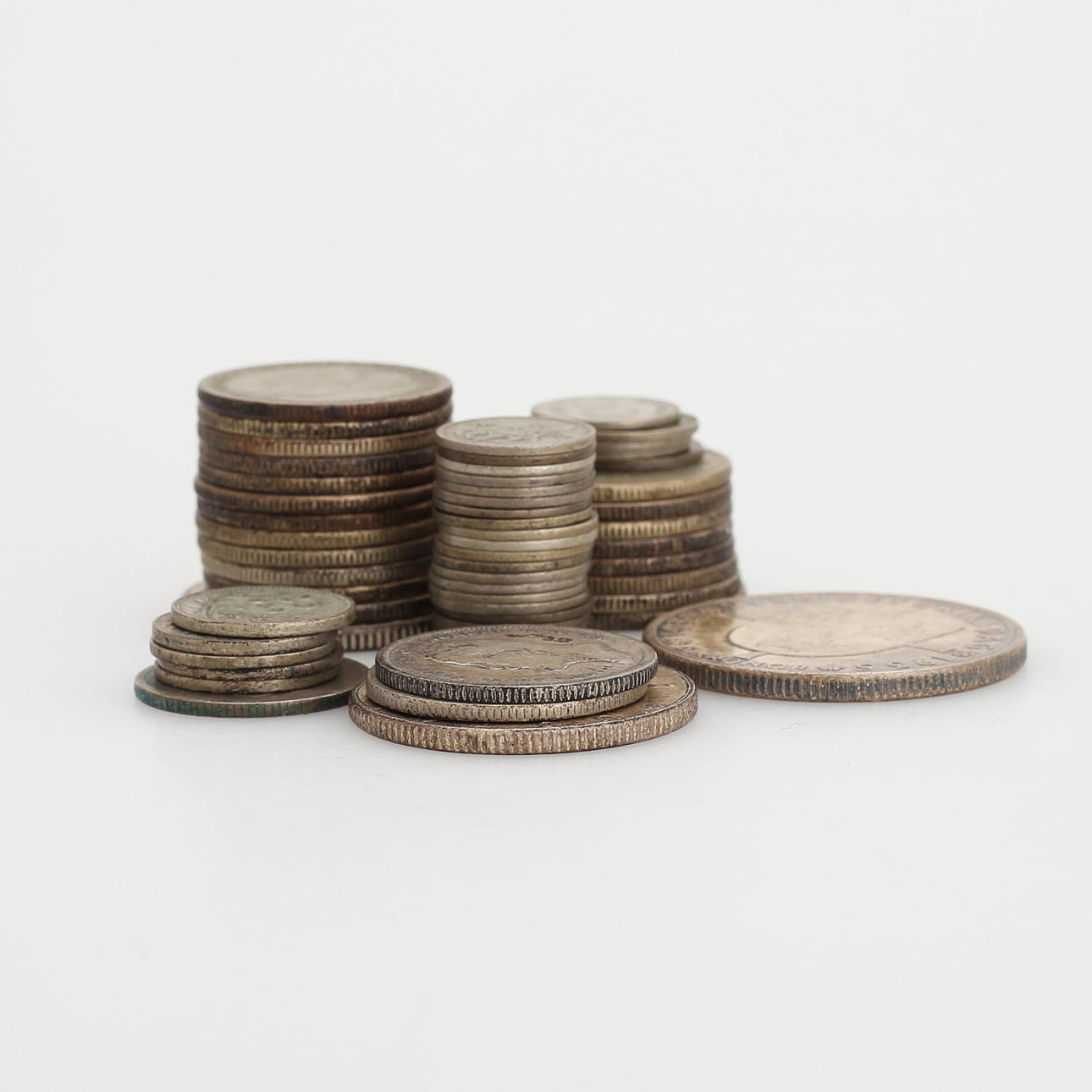 COIN, silver, weight 262 grams.