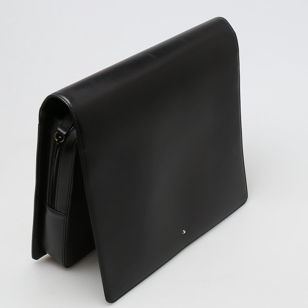 VÄSKA för laptop, läder, Mont Blanc, nyskick.