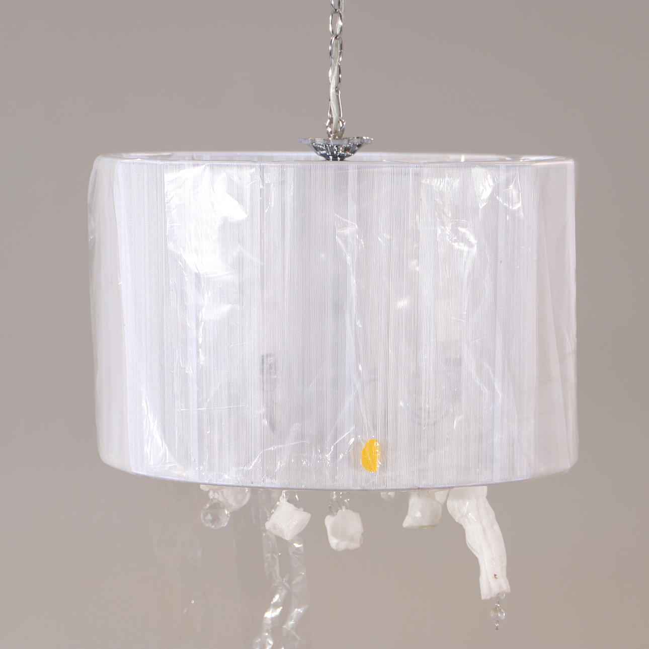 DECKENLAMPE mit Prisma, 2000er, Van Deurs, Dänemark.