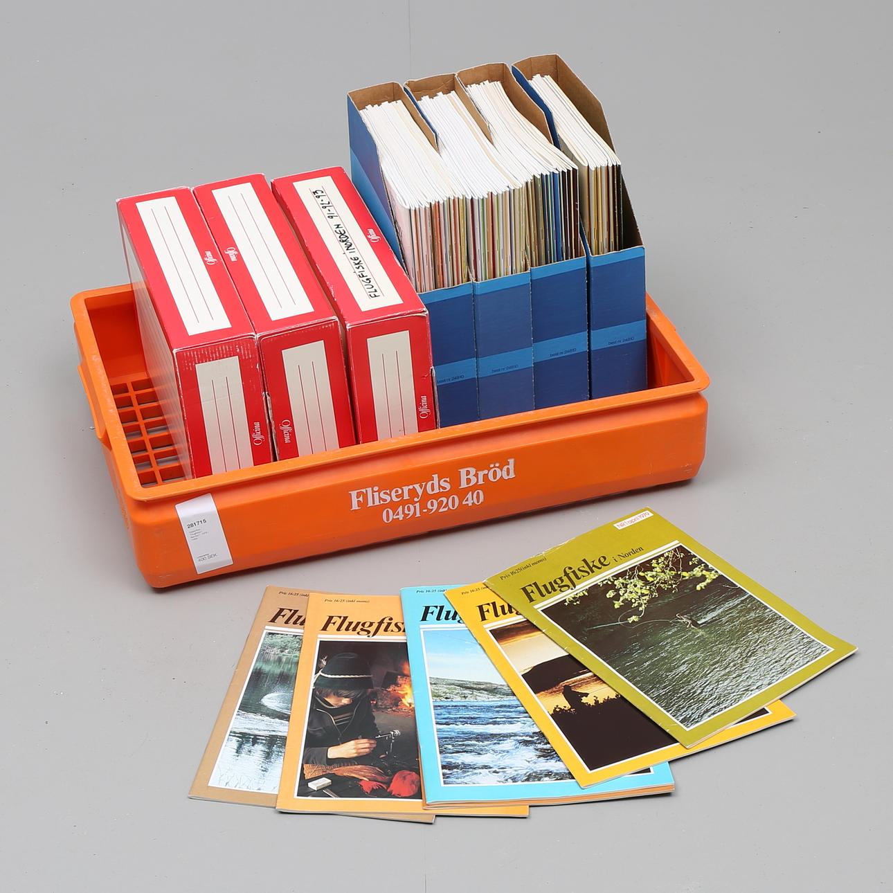 TIDSSKRIFTER, "Flugfiske i Norden", 1979 - 1999.