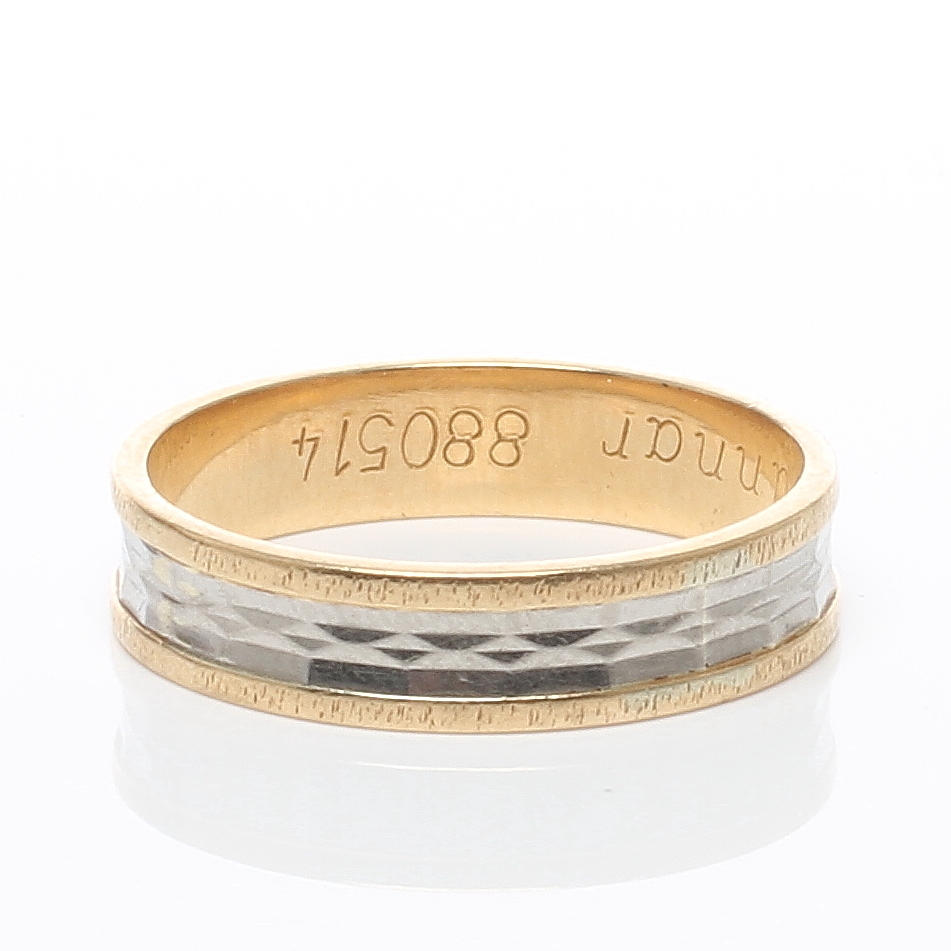 RING, 18k guld, GD & Co, Malmö, 1975.