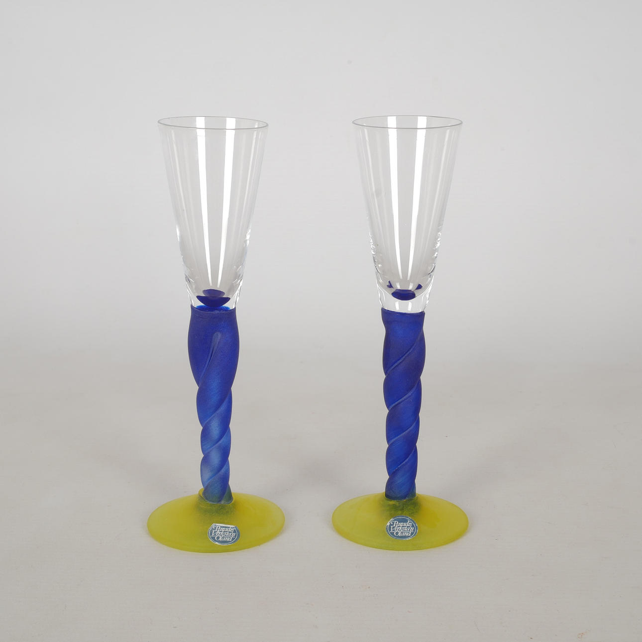 SNAP GLASS, 2 pcs, Paradisverkstan Öland.