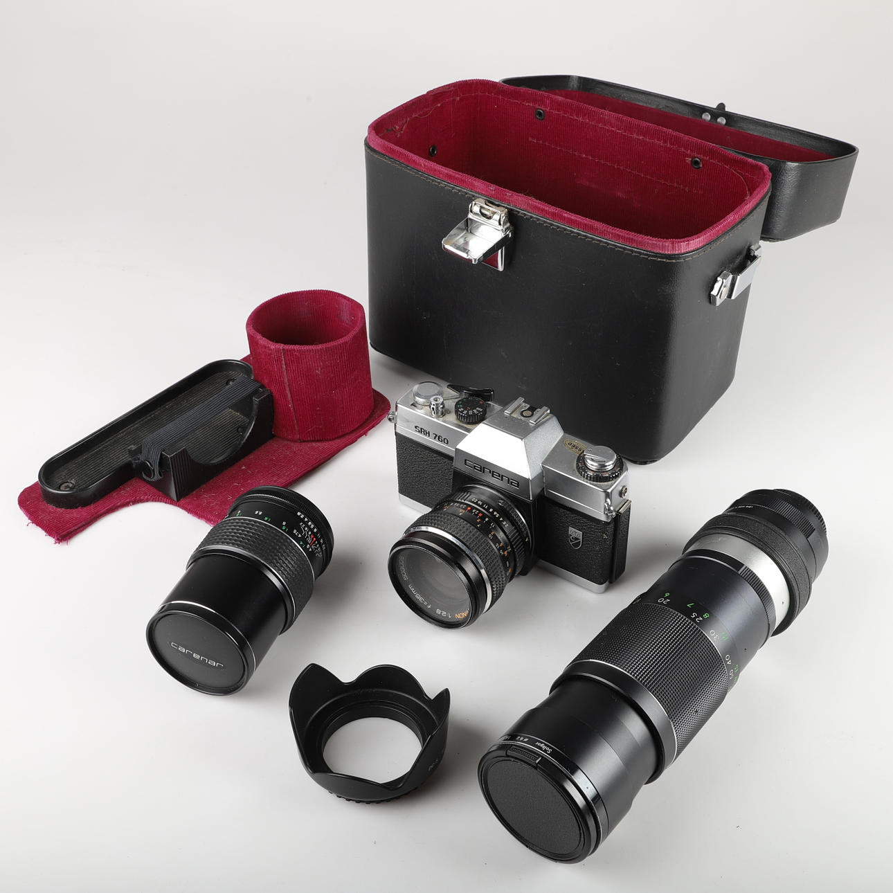 CAMERA, Carena SRH 760 with 3 lenses.