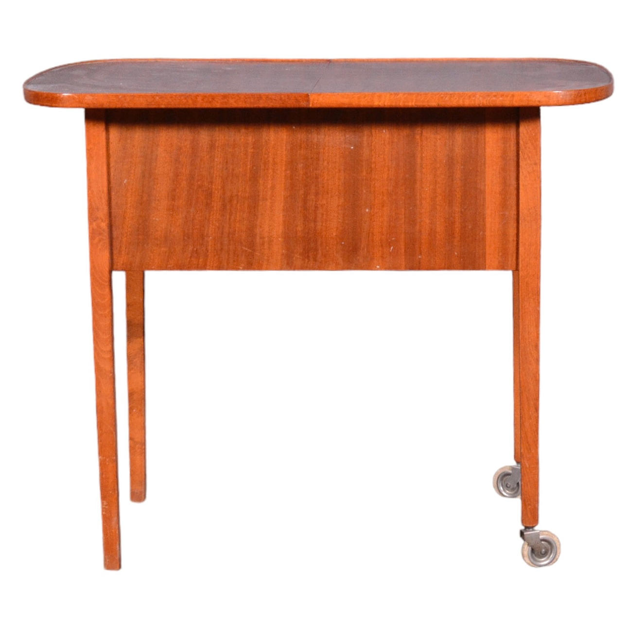 MESA DE COSER, teca, años 60/70.