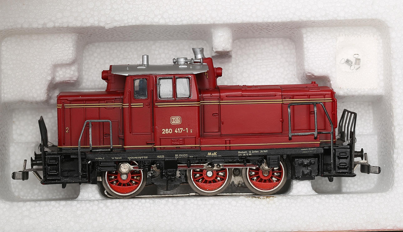 MÄRKLIN 3064 diesel locomotive 260, 3065 diesel locomotive 260 and