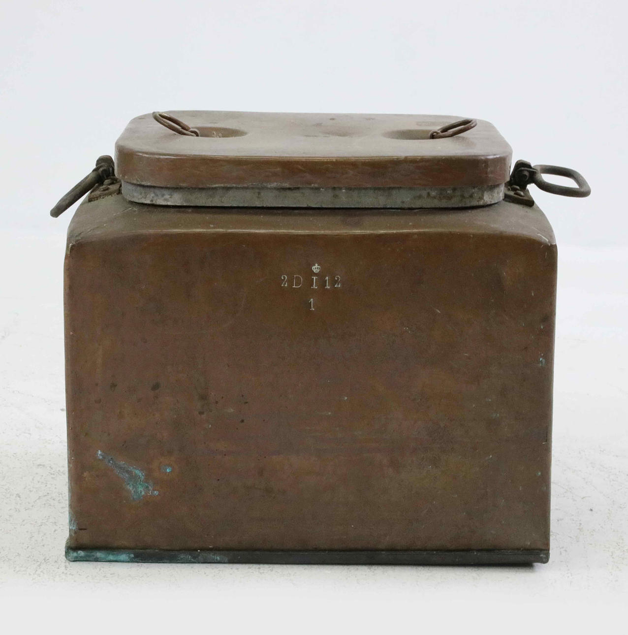 CANTIMPLORA, cobre, probablemente el ejército sueco, 18/1900.