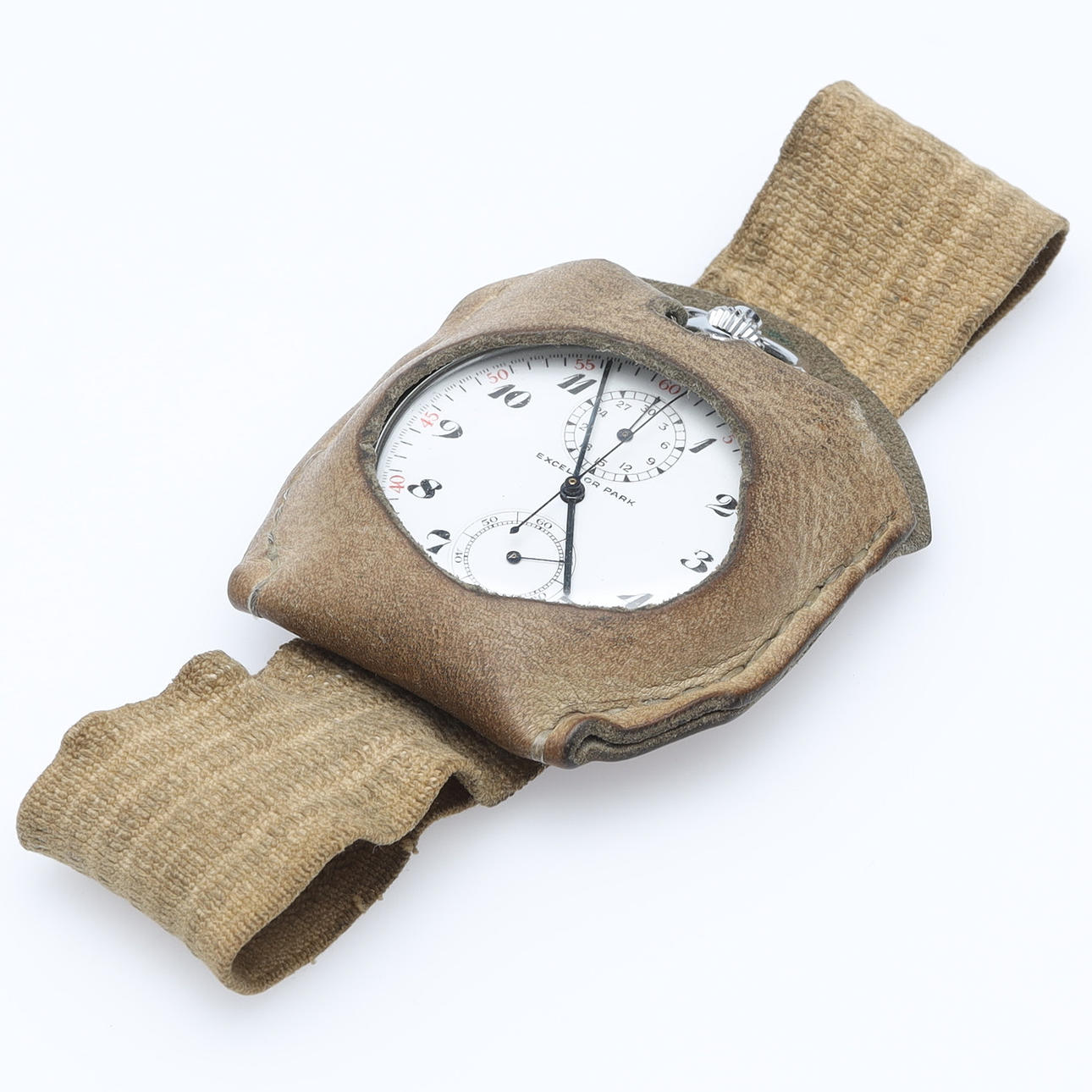 EXCELSIOR PARK, pocket watch with stopwatch function, 51 mm, chronograph (60 sec/ 30 min.)