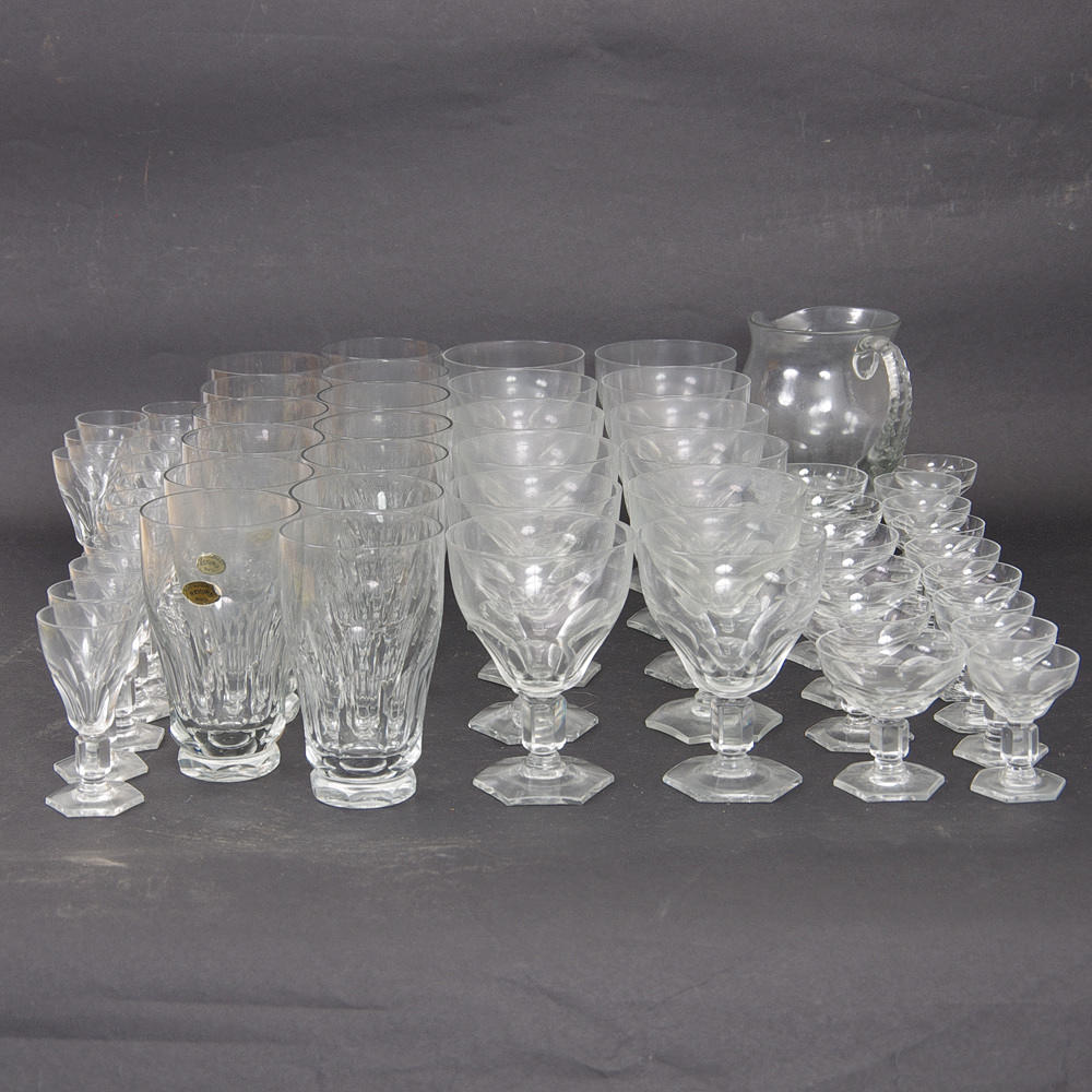 GLASSERVIS, 55 delarKristallsliperiet, Rekord, Ryd.