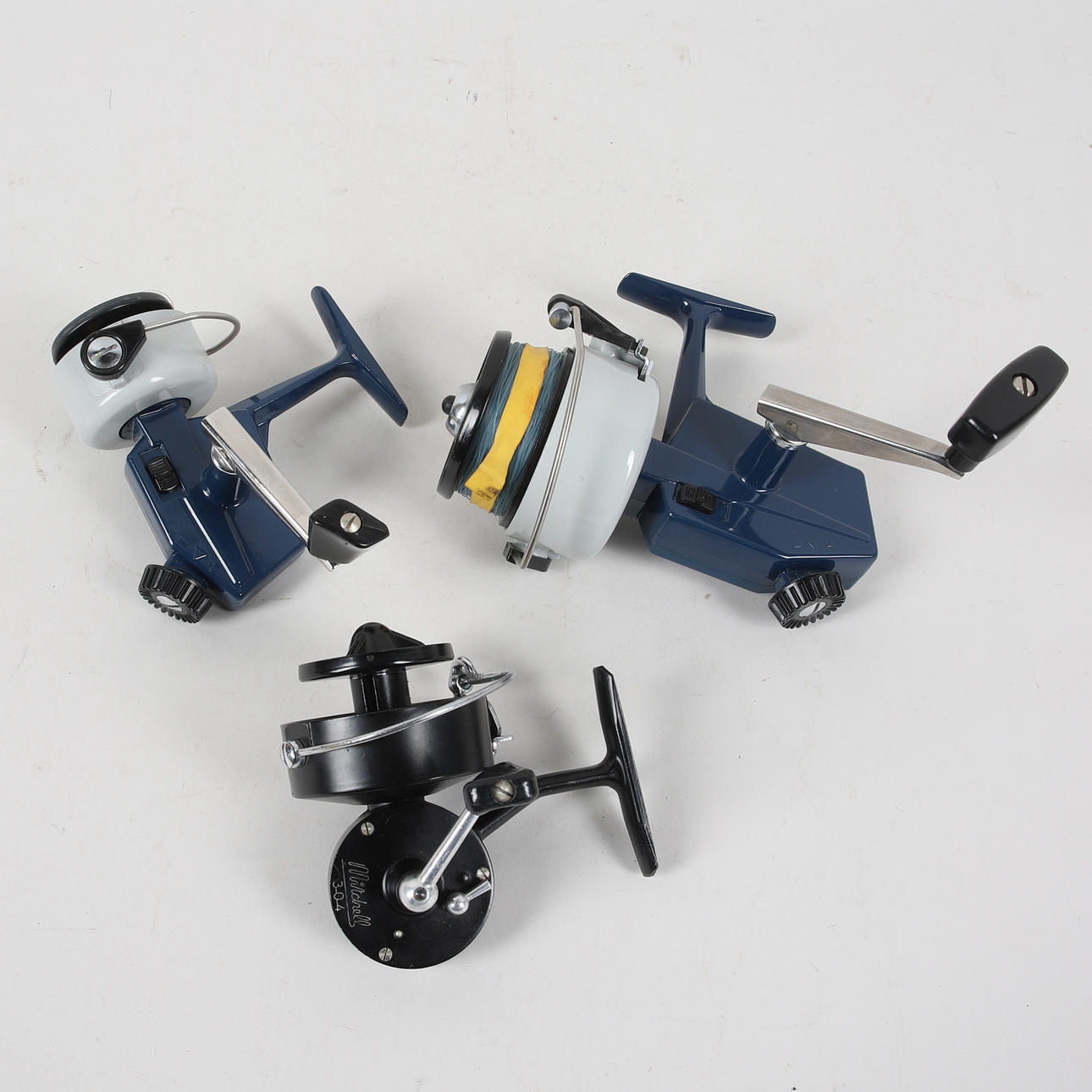 KALASTUSrullat, 3 kpl, Mitchell 304 & ABU Cardinal 40/70.