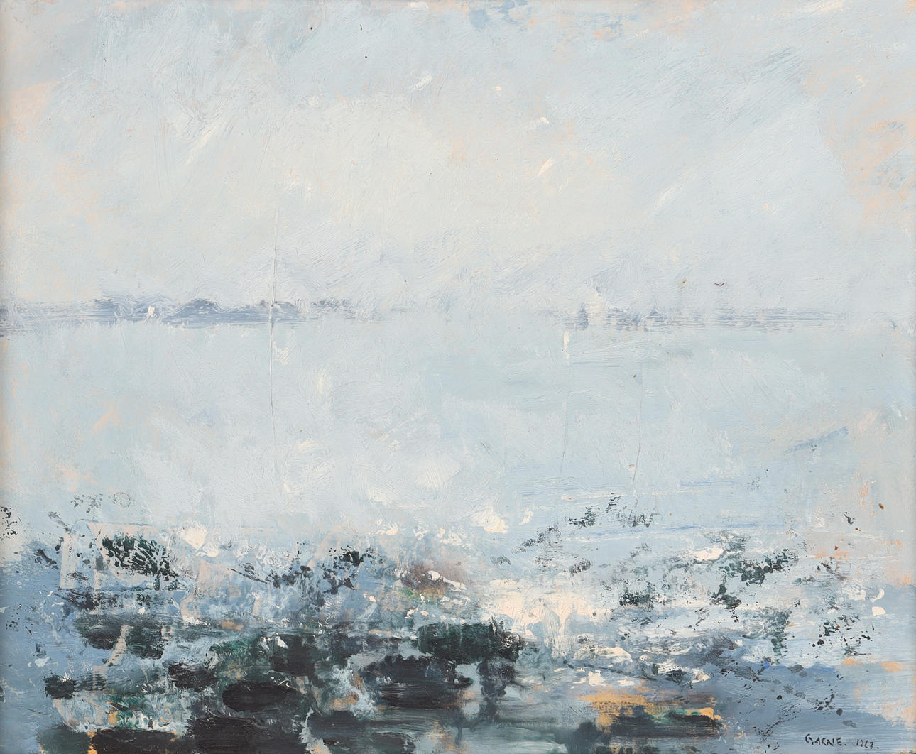 GUSTAV ARNE. "Blå Timma".