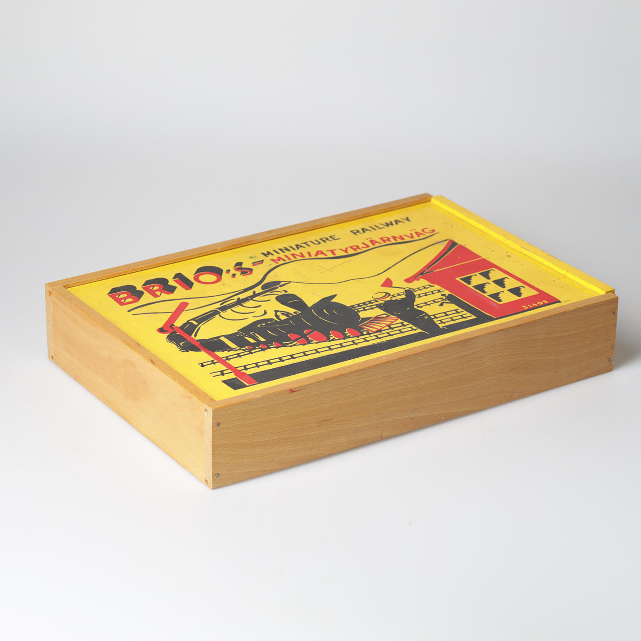 BRIO, miniatyrjärnväg, 1900-tal.