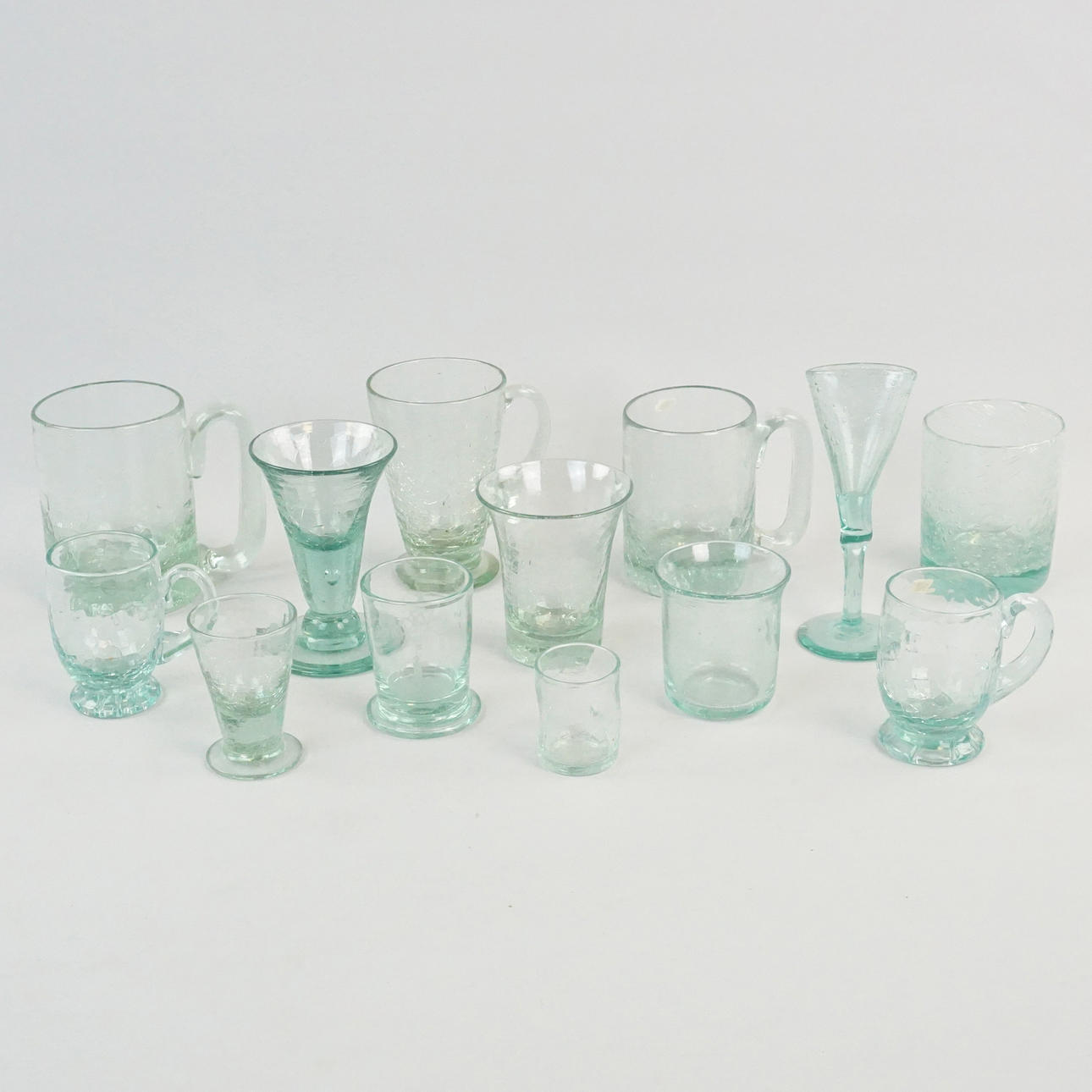 GLAS, 13 st, s.k. "Skansenglas".