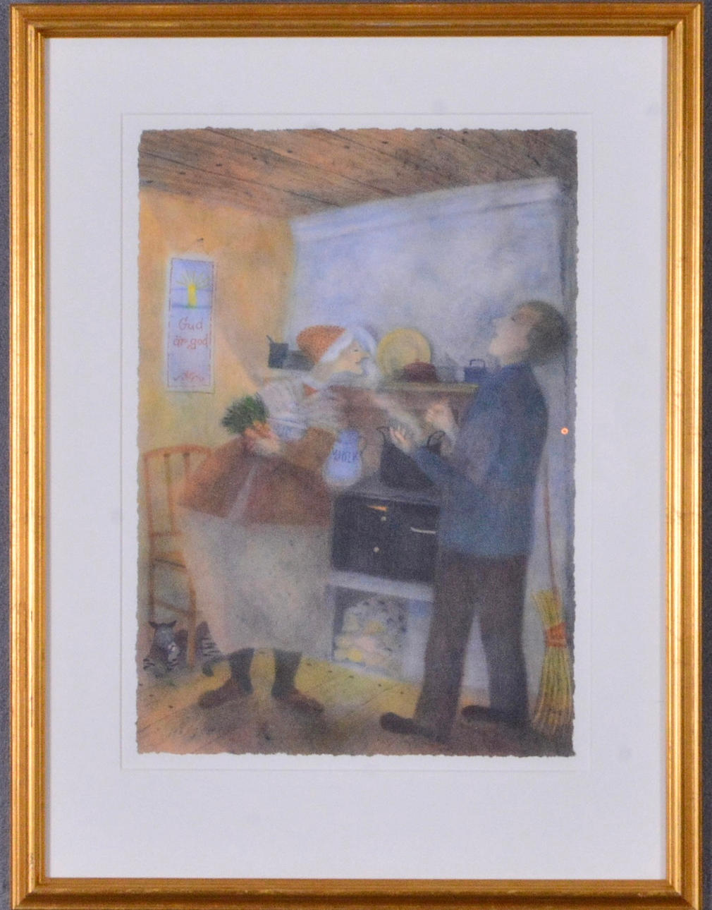 KJELL SUNDBERG. Farblithographie.