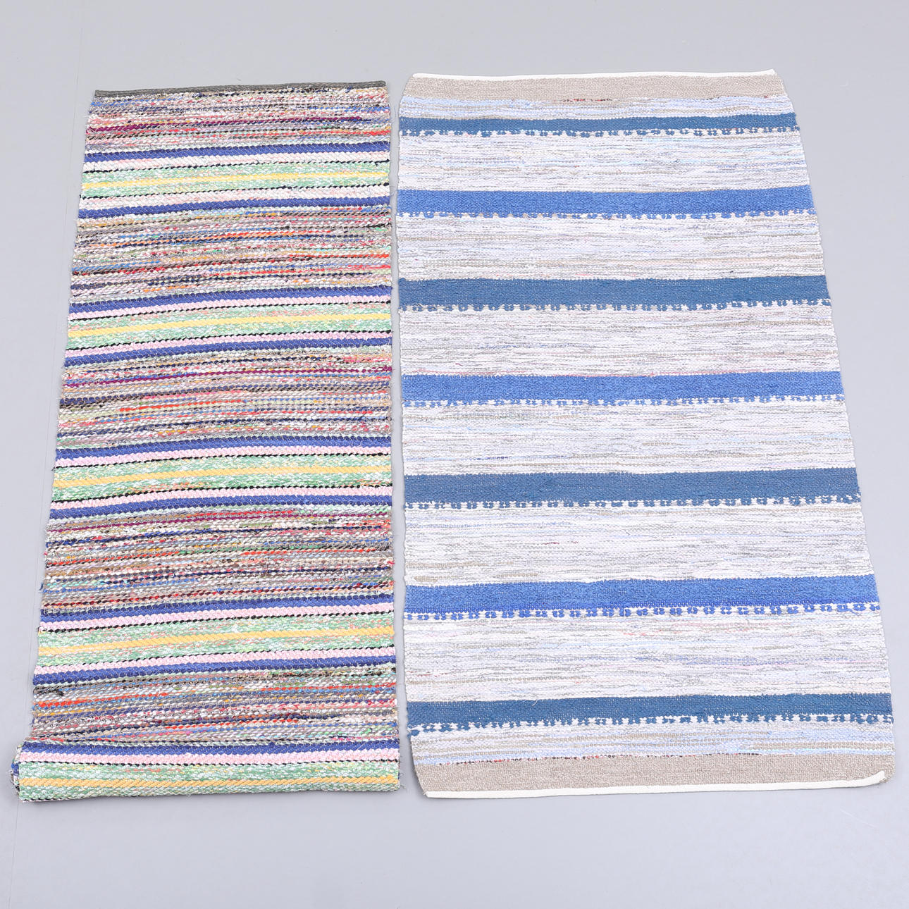 LAPPEN, 2 Stück, neuwertiger Zustand, Blautöne.