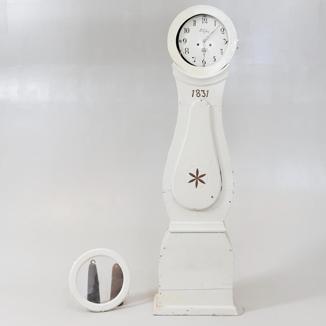 GOLVUR, common man, dial marked J. Olsson Mora, dated 1831.