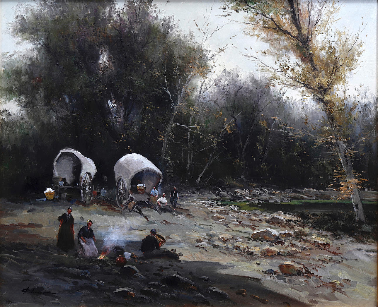 JOSEP COLOMER. Paisaje animado.