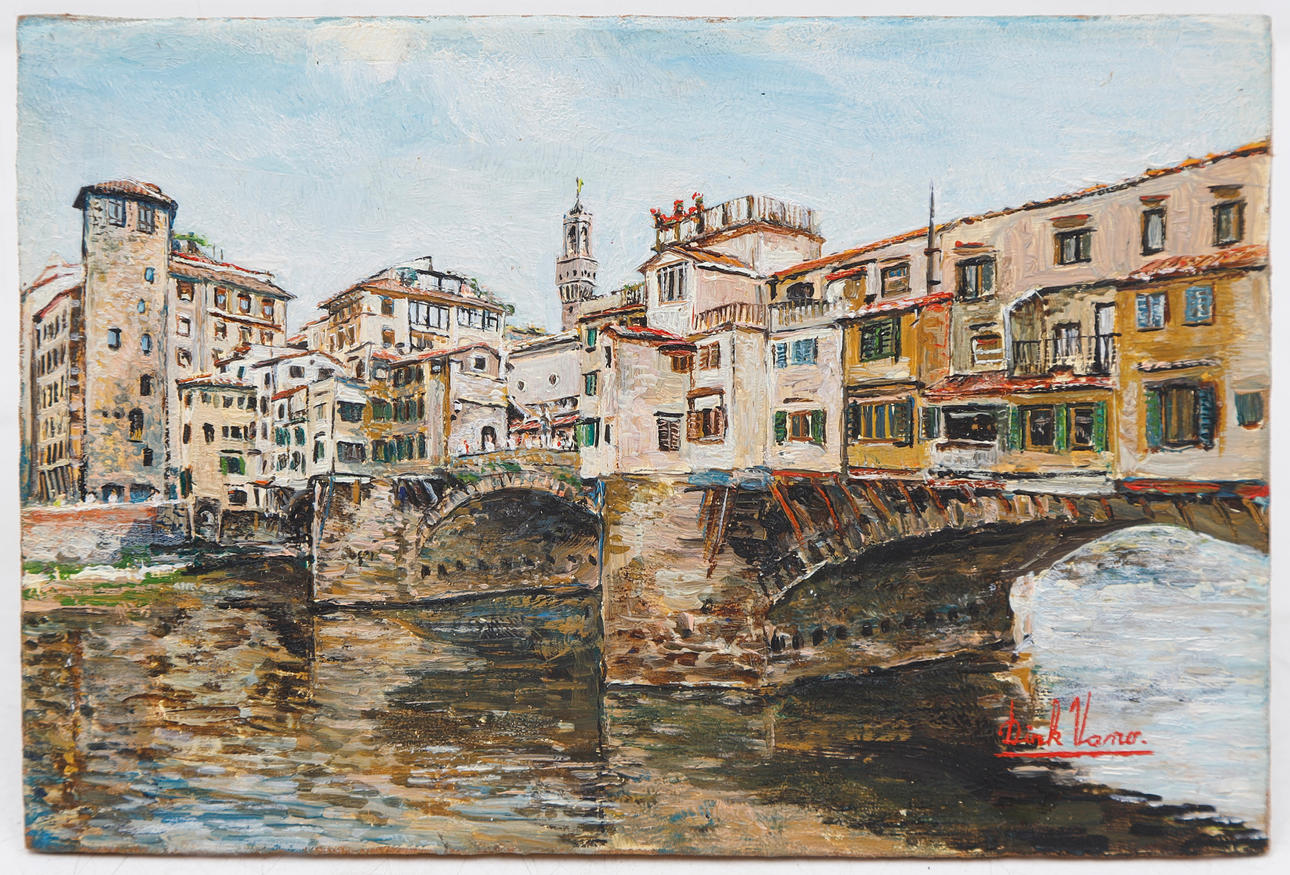 DIRK VANO. Ponte Vecchio, Florence.