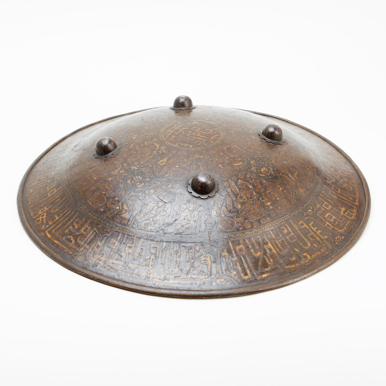 ESCUDO / DHAL, Indo-Persa, siglo XIX.