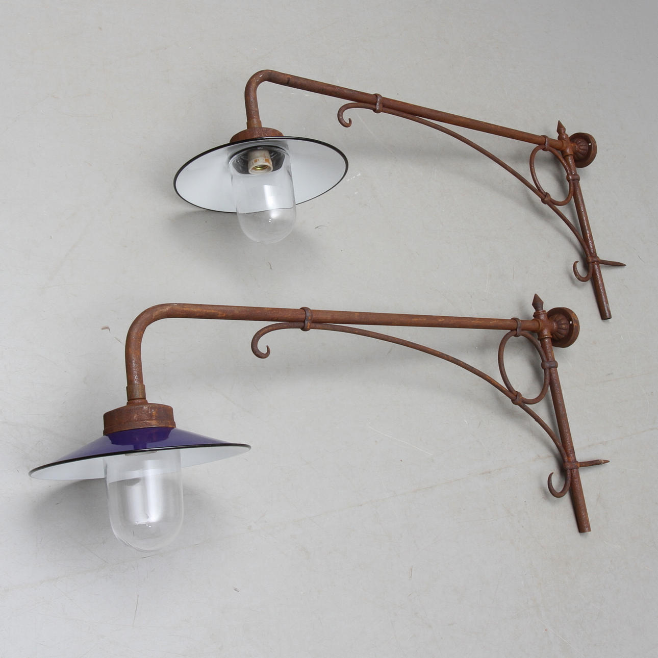 VÄGGBELYSNING, 1 par, smide, 2000-tal.