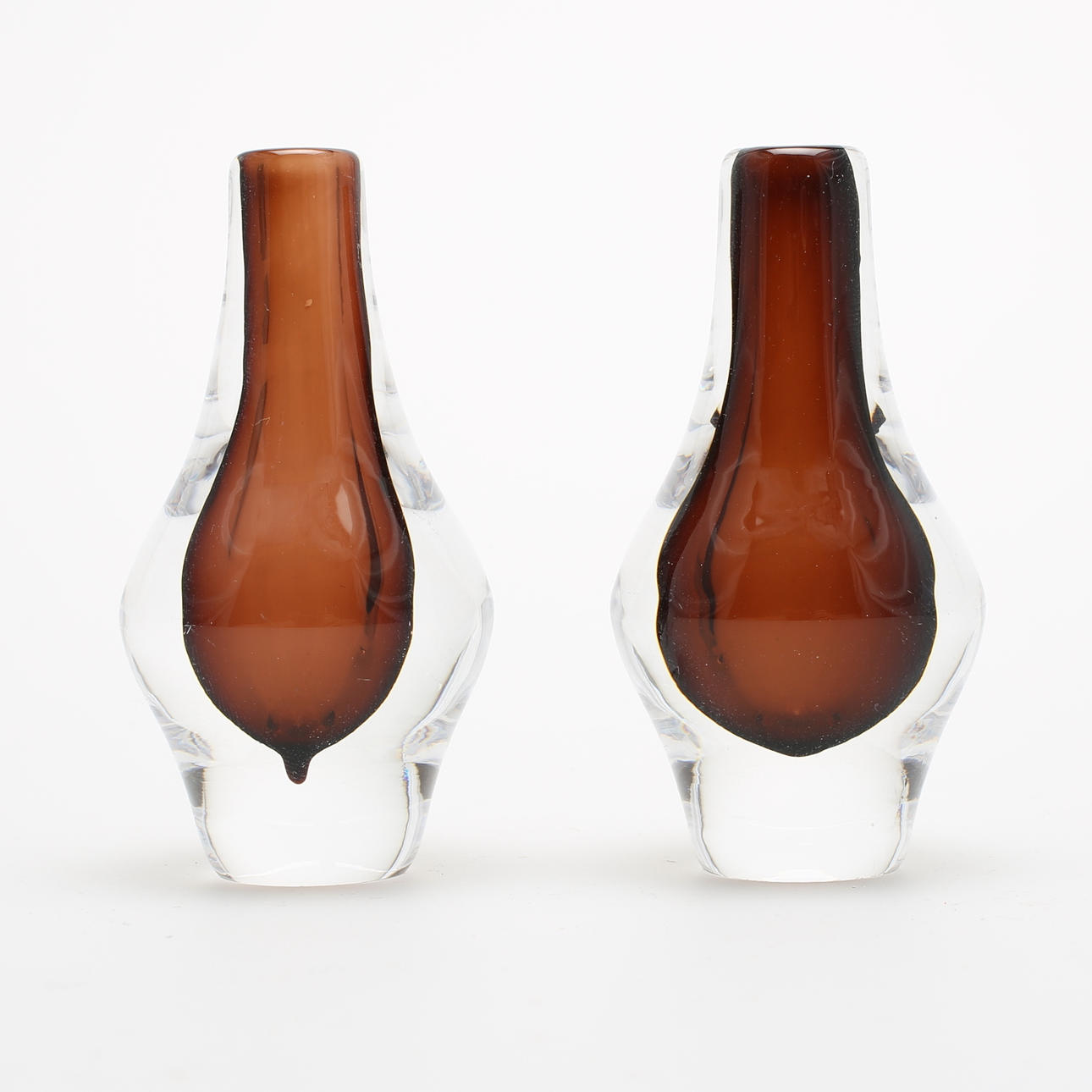 VASER, ett par, glas, Mona Morales Schildt, Kosta.