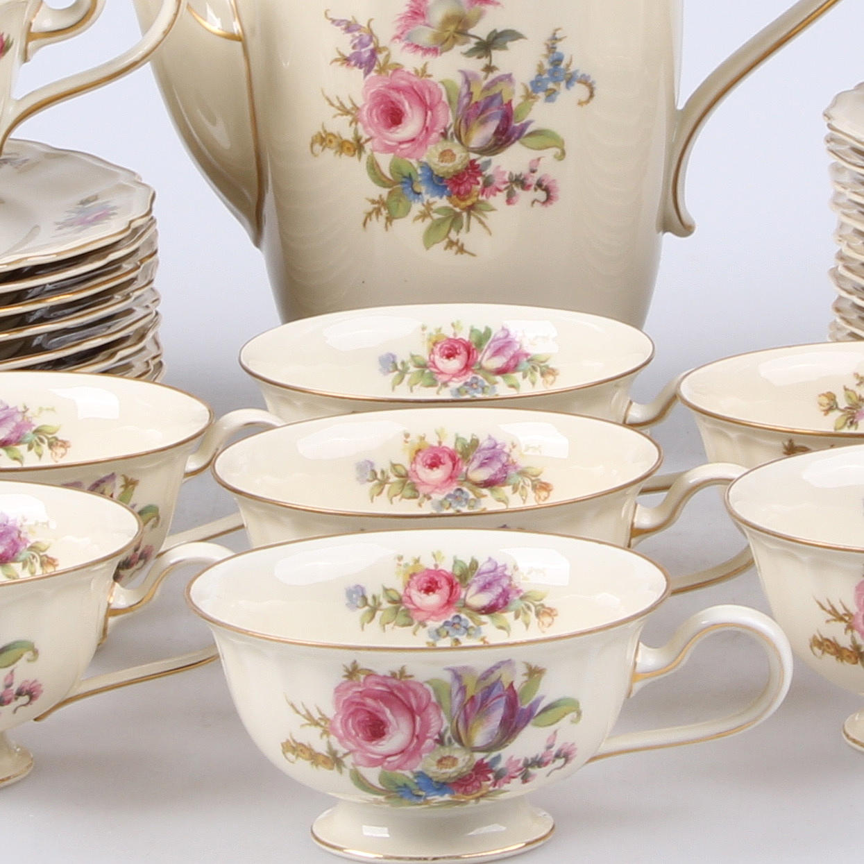 KAFFESERVIS, 34 delar, "Regina", Rosenthal.