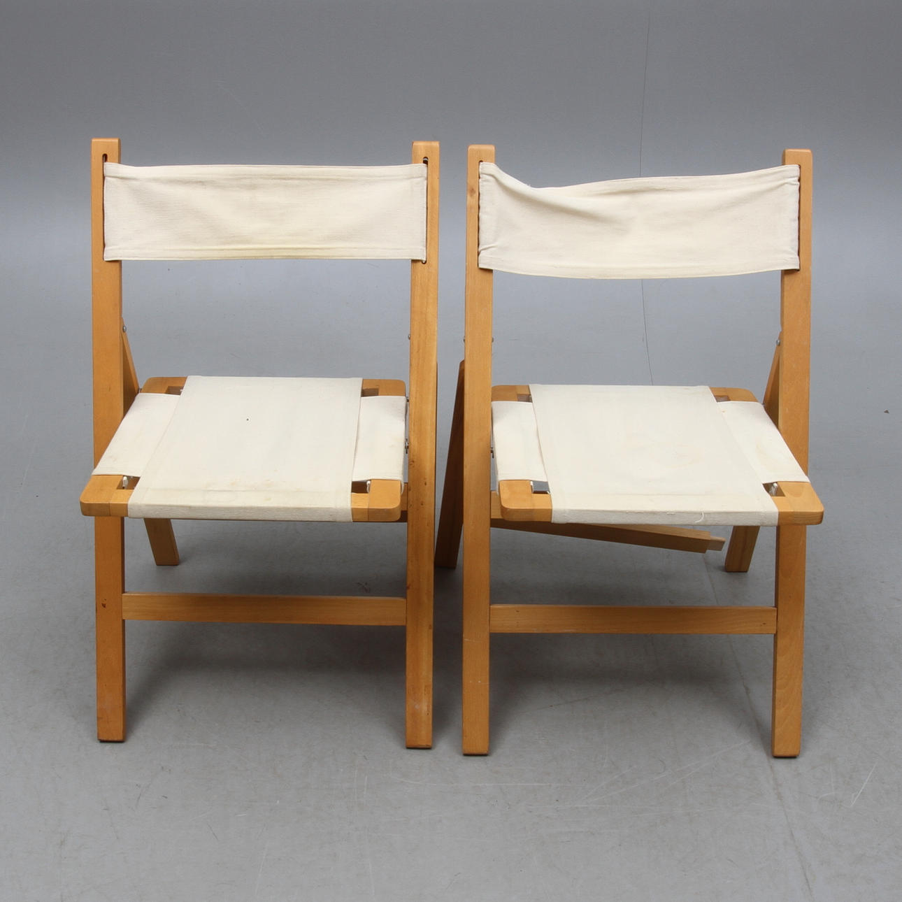 KLAPPSTOLAR, 1 par, 1900-tal.