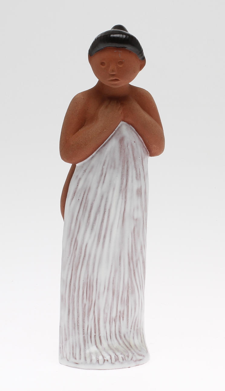 FIGURIN, Susanna. Signerad Mari Simmulson. Upsala-Ekeby 1950-tal.