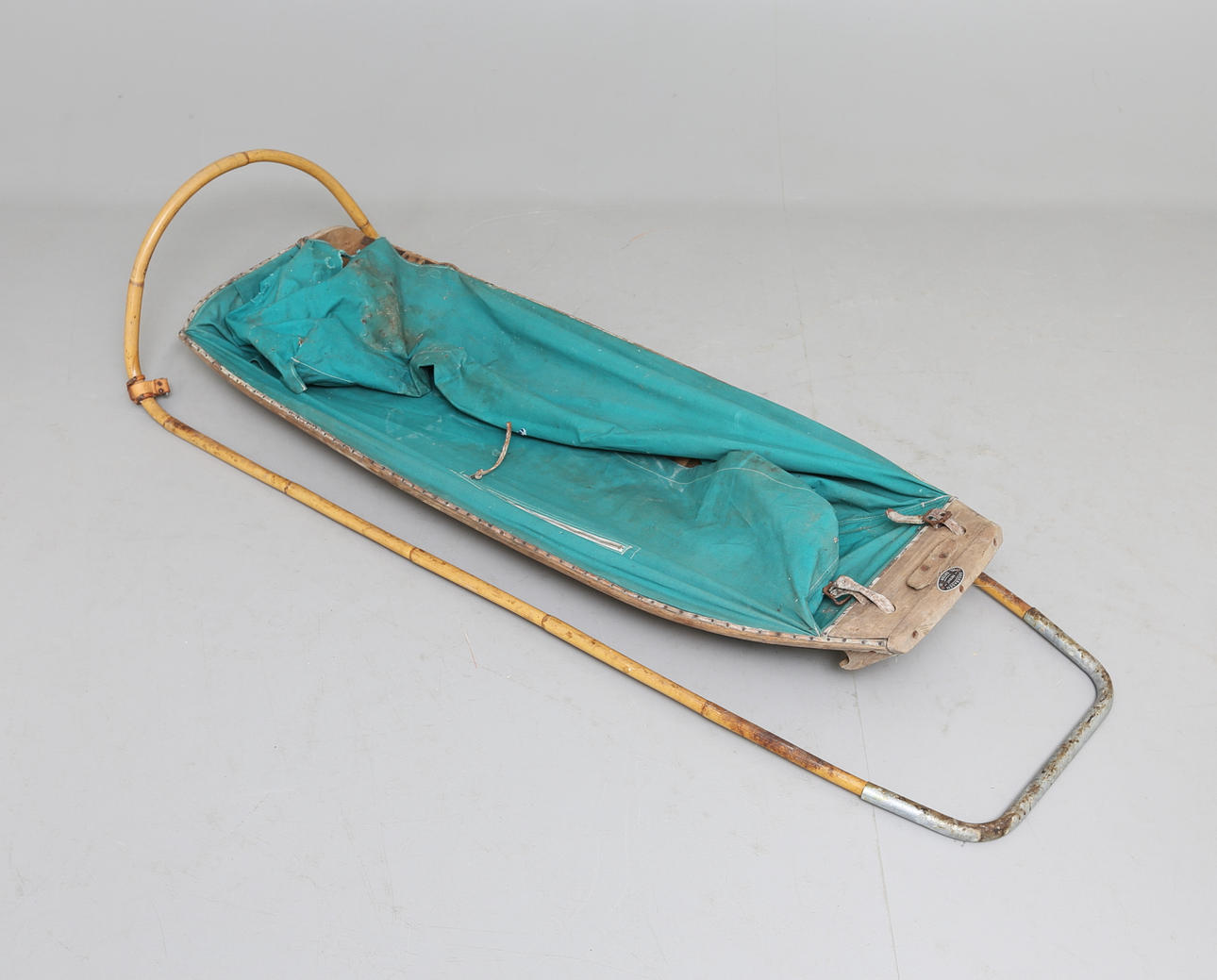 DRAGSLÄDE, trä, Segebaden, 1940/50-tal.