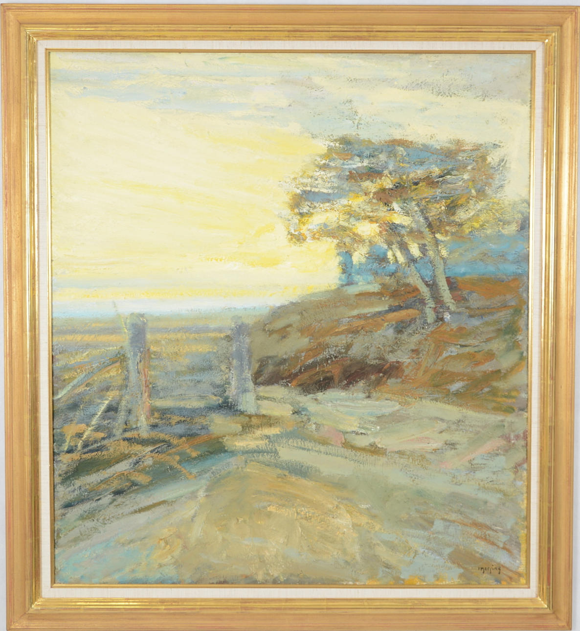 IVAR MORSING. Olja på duk.