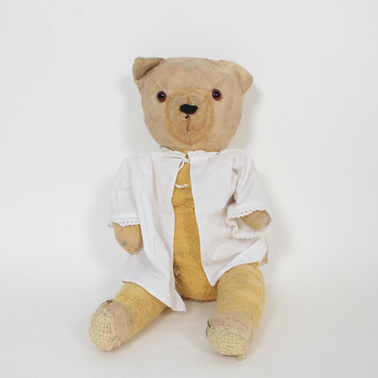 Antik bamse, blødt legetøj.