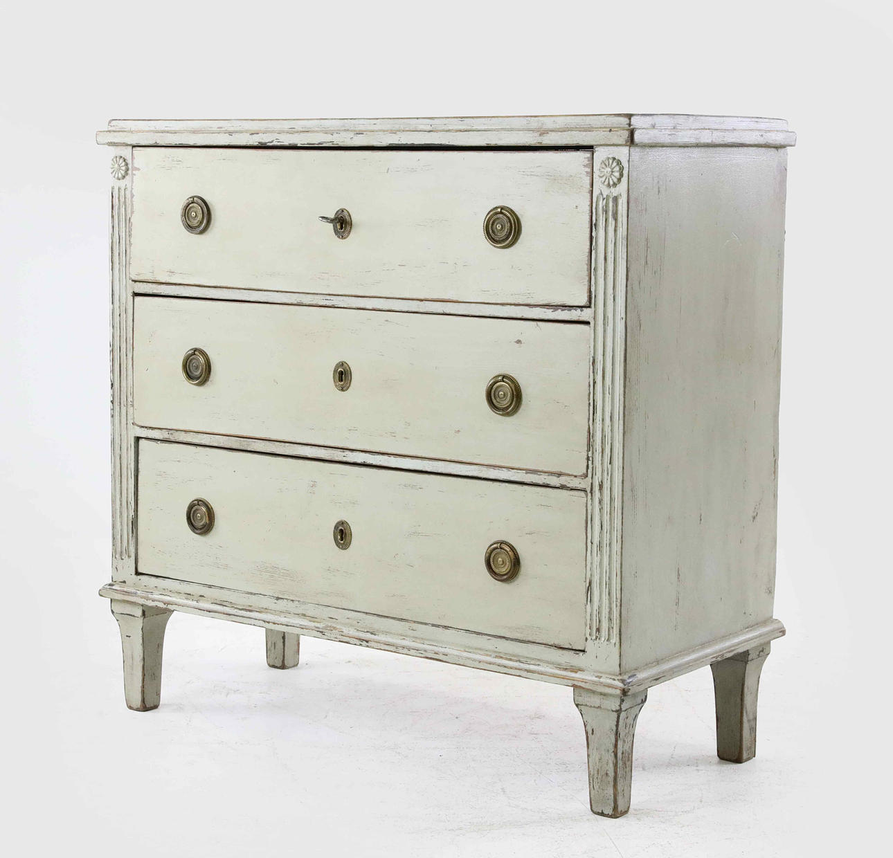 Còmoda, estilo gustaviano. Siglo 19.