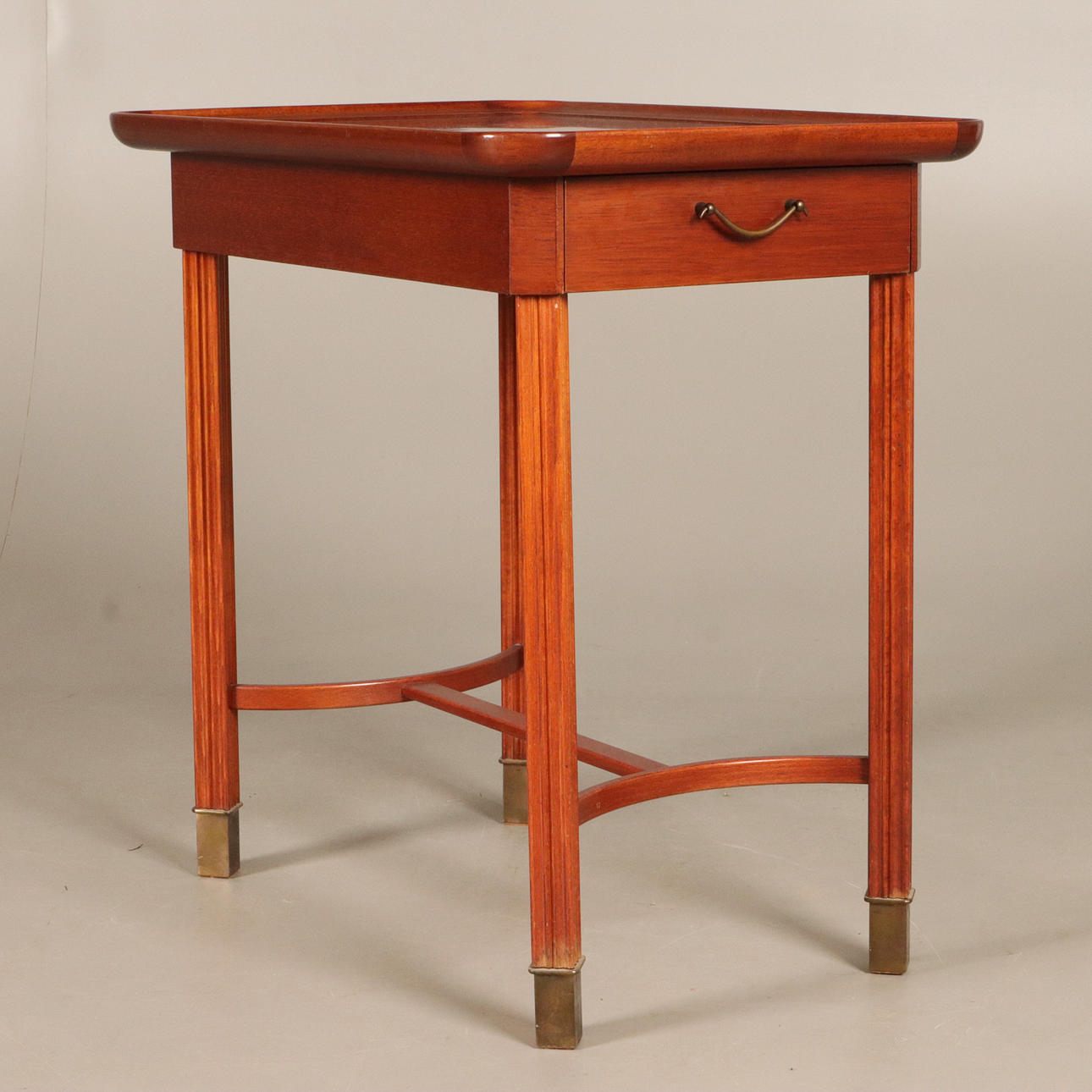 SIDE TABLE with drawer mid-20th century.