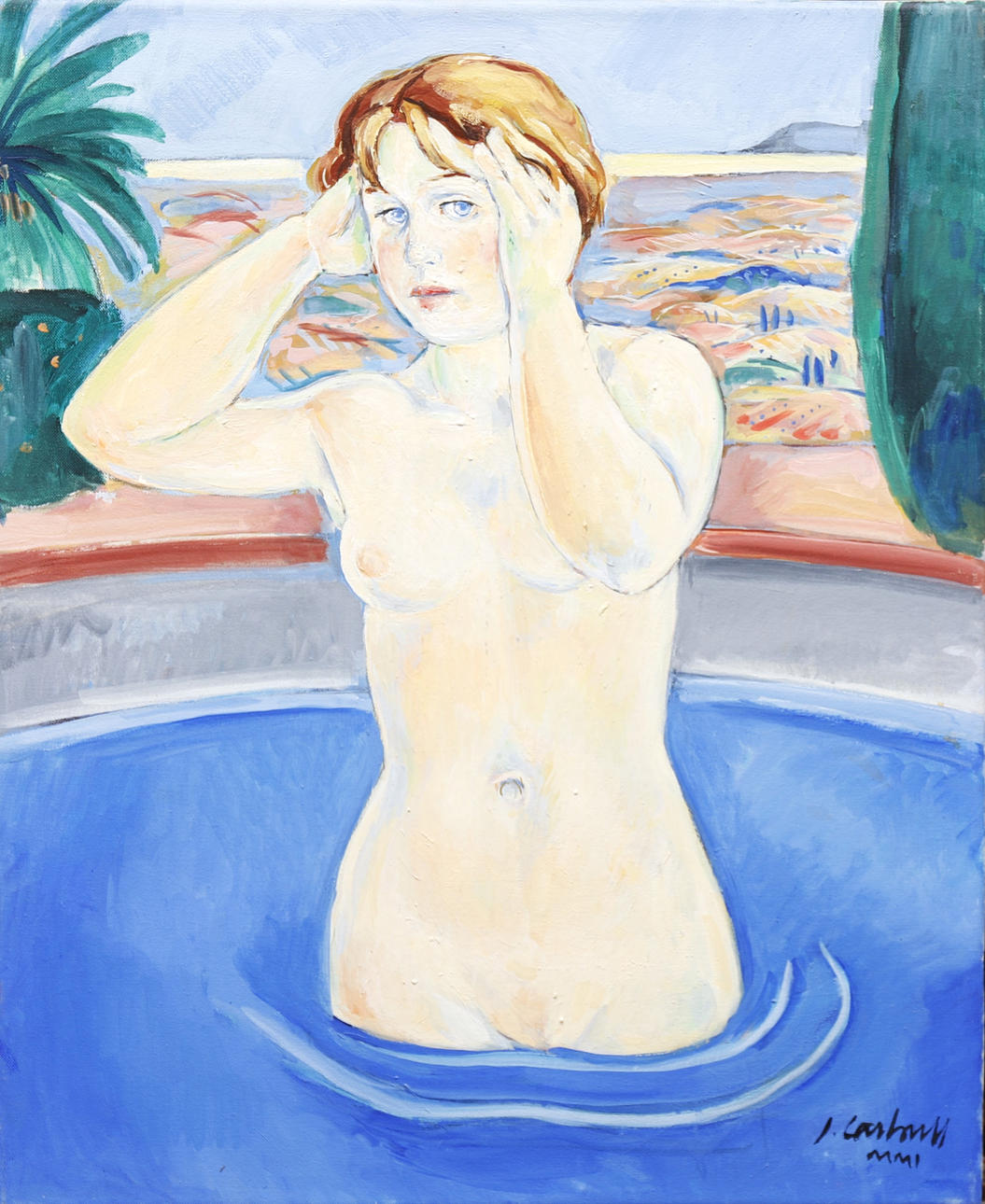 JAUME CARBONELL. Una joven.