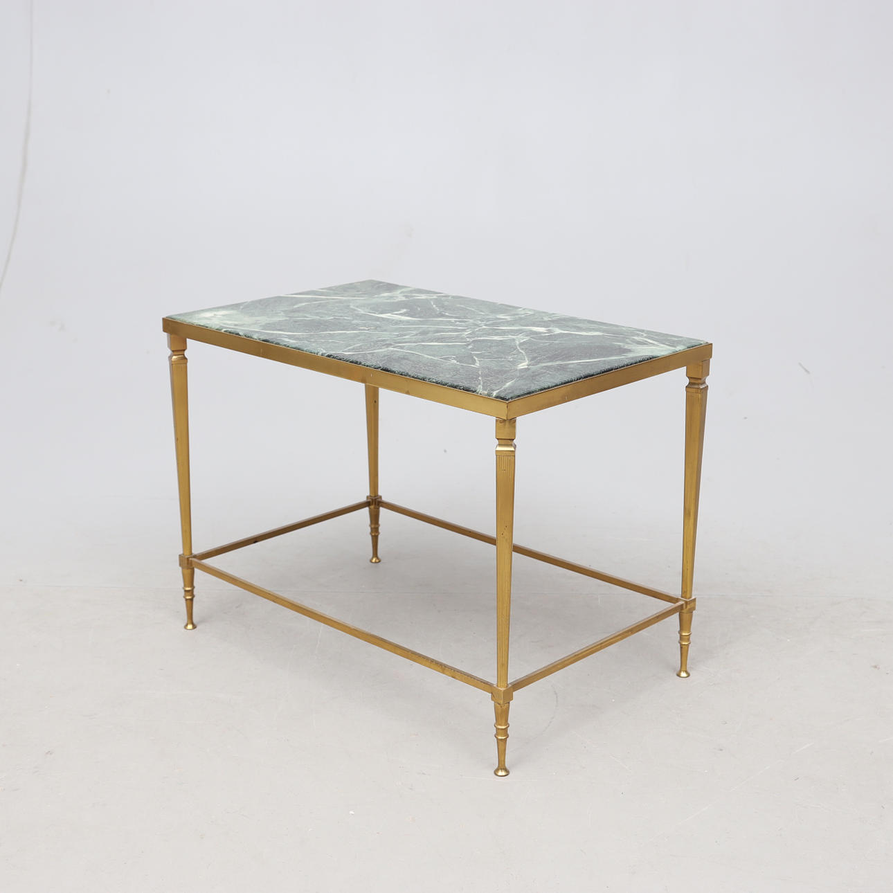 BORD, mässing/marmor, 1900-talets andra hälft.