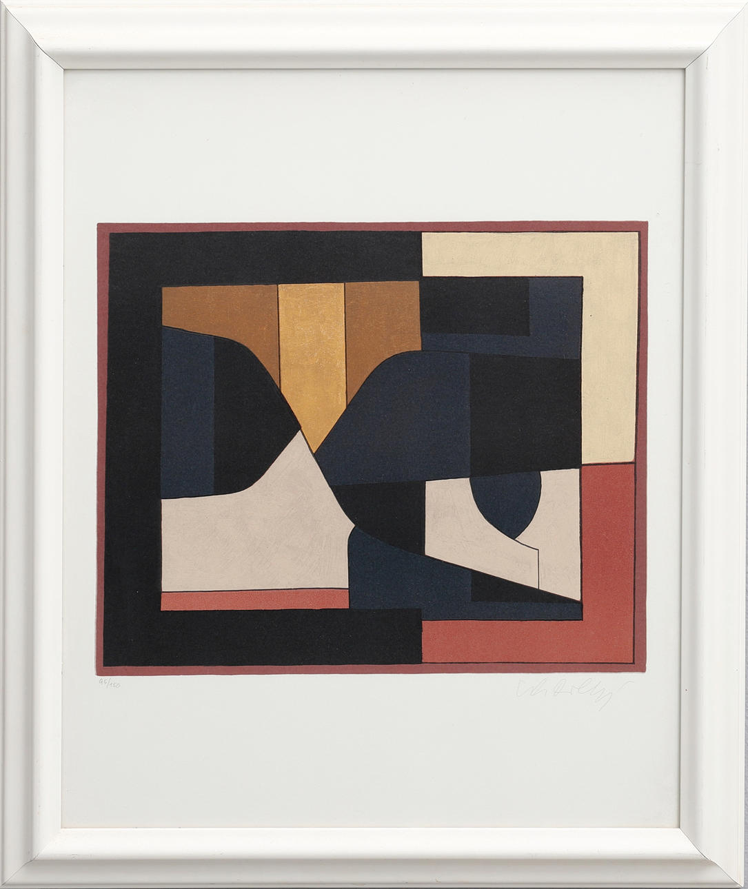 VICTOR VASARELY. "OCTAL", 1972.