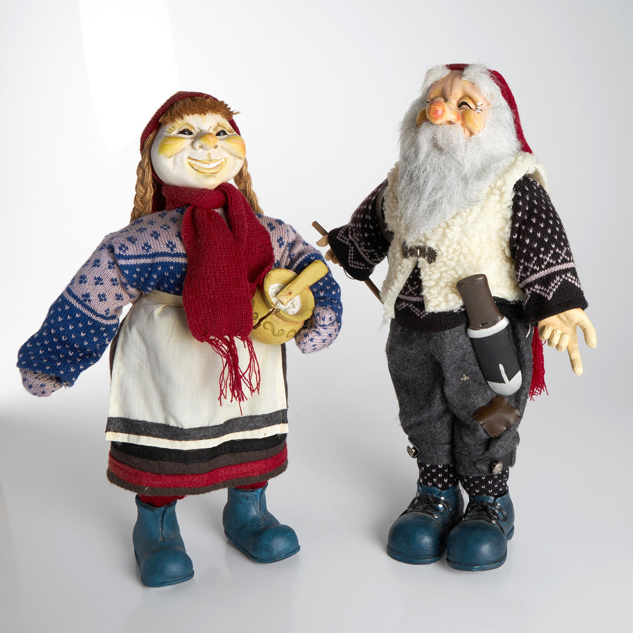 PAUL BONNER. DUKKER, 1 par, Bebe, Norge, norske trolde.