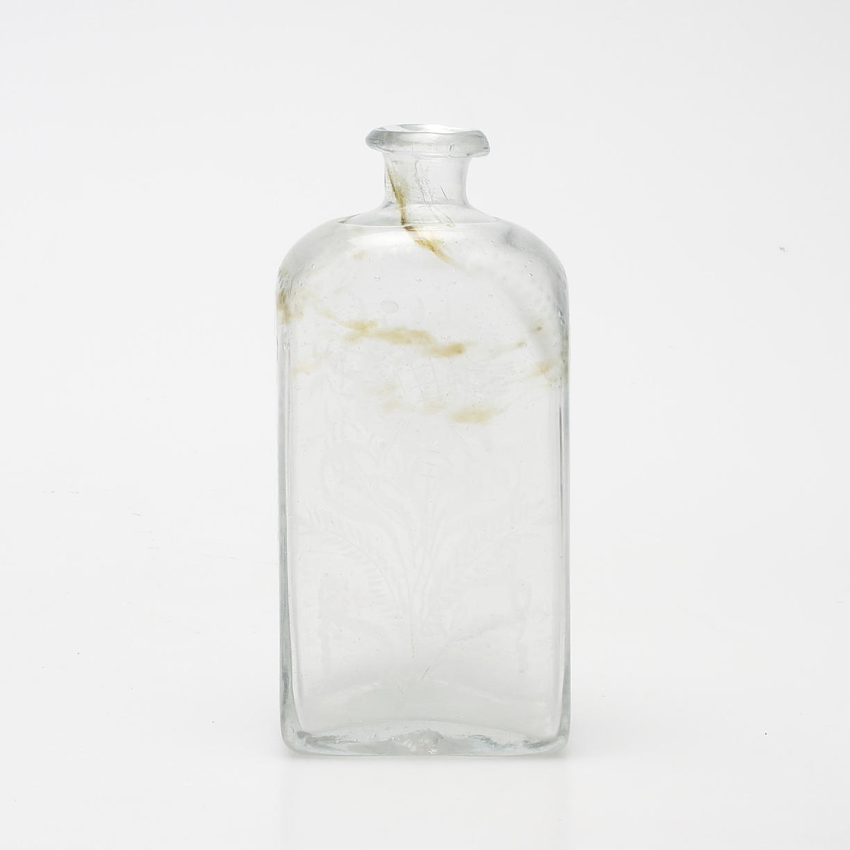 FLASKA, sannolikt Cedersbergs glasbruk, 1800-talets första hälft.