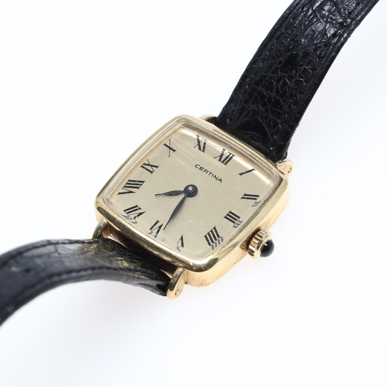 CERTINA, Damur i 14K guld.